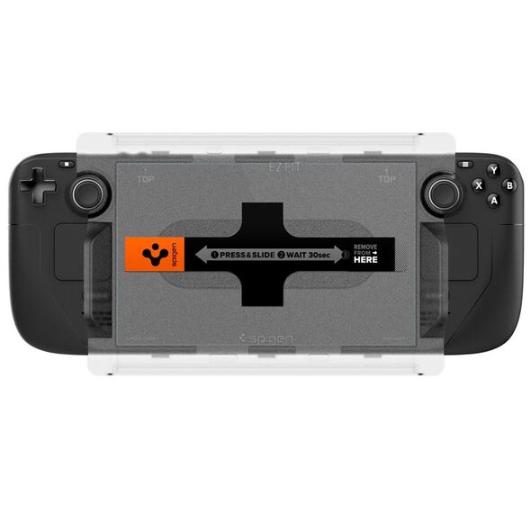 ΕΝΙΣΧΥΜΕΝΟ ΓΥΑΛΙ SPIGEN GLAS.TR EZ FIT STEAM DECK ΔΙΑΦΑΝΕΣ