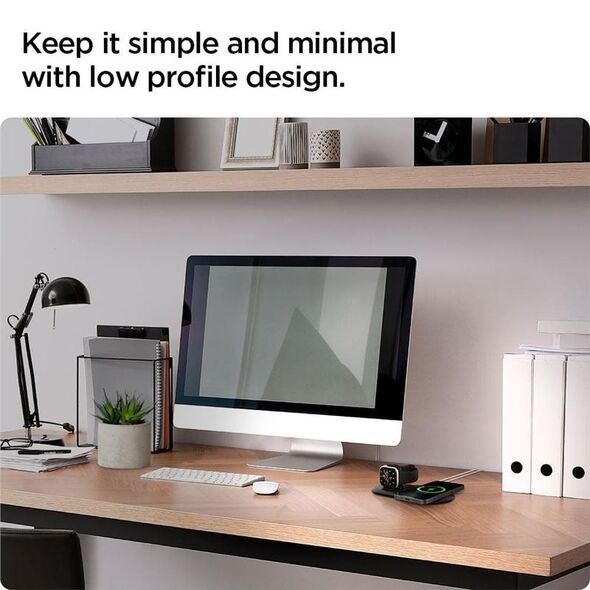 Φορτιστής Spigen Ασύρματος 1 A (SPN1585BLK)