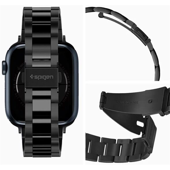 Spigen SPIGEN MODERN FIT BAND APPLE WATCH 4 / 5 / 6 / 7 / 8 / SE (38 / 40 / 41 MM) BLACK