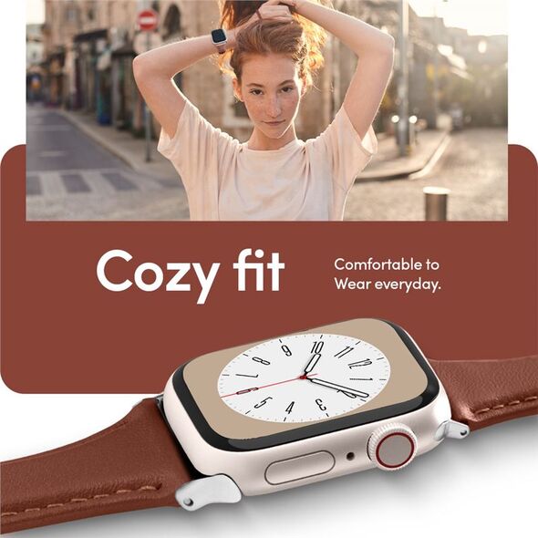 Spigen SPIGEN CYRILL KAJUK APPLE WATCH 4 / 5 / 6 / 7 / 8 / SE (40 / 41 MM) CHESTNUT