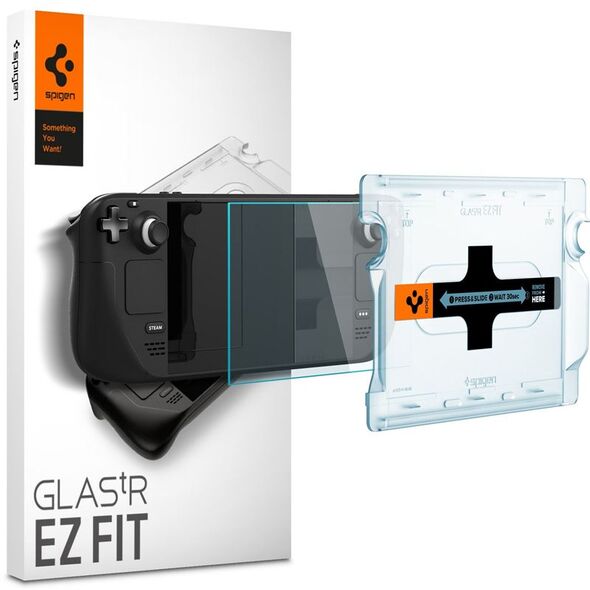 ΕΝΙΣΧΥΜΕΝΟ ΓΥΑΛΙ SPIGEN GLAS.TR EZ FIT STEAM DECK ΔΙΑΦΑΝΕΣ