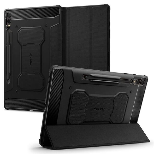 Θήκη για tablet Spigen Rugged Armor Pro, μαύρο - Samsung Galaxy Tab S9+