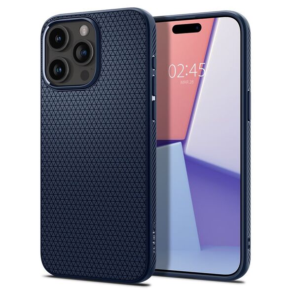Spigen Spigen Liquid Air iPhone 15 Pro Max 6,7" μπλε ναυτικό ACS06563