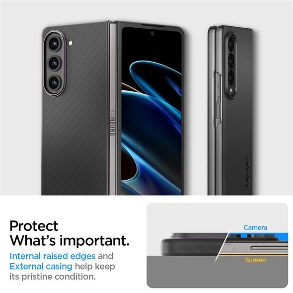 Spigen Spigen Air Skin Pro, μαύρο - Samsung Galaxy Z Fold5