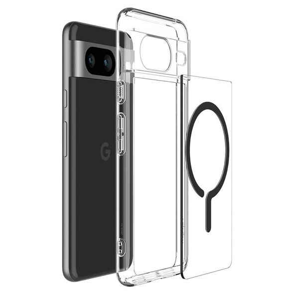 Spigen Spigen Ultra Hybrid OneTap Metal Ring MagSafe, μαύρο - Google Pixel 8