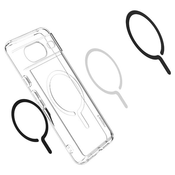 Spigen Spigen Ultra Hybrid OneTap Metal Ring MagSafe, μαύρο - Google Pixel 8