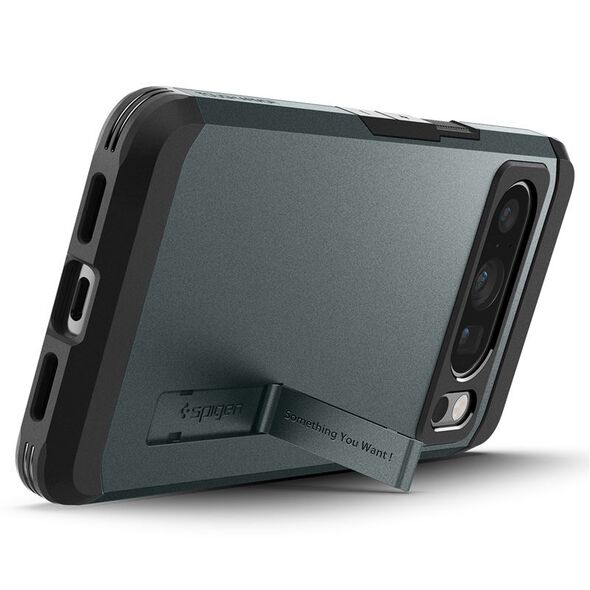 Spigen Spigen Tough Armor, πράσινο της άβυσσος - Google Pixel 8 Pro 13186008 8809896746472