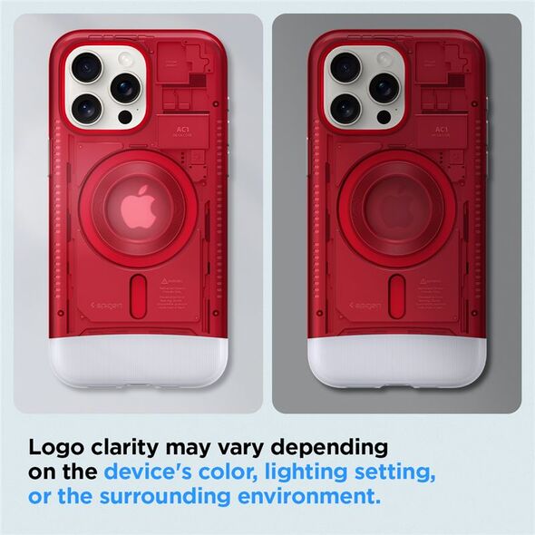Spigen Spigen Classic C1 MagSafe, ruby - iPhone 15 Pro Max
