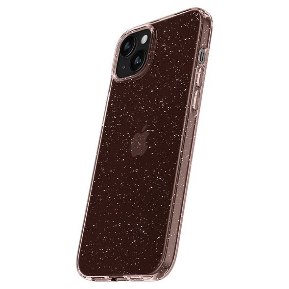 Spigen Spigen Liquid Crystal Glitter, rose quartz - iPhone 15 Plus