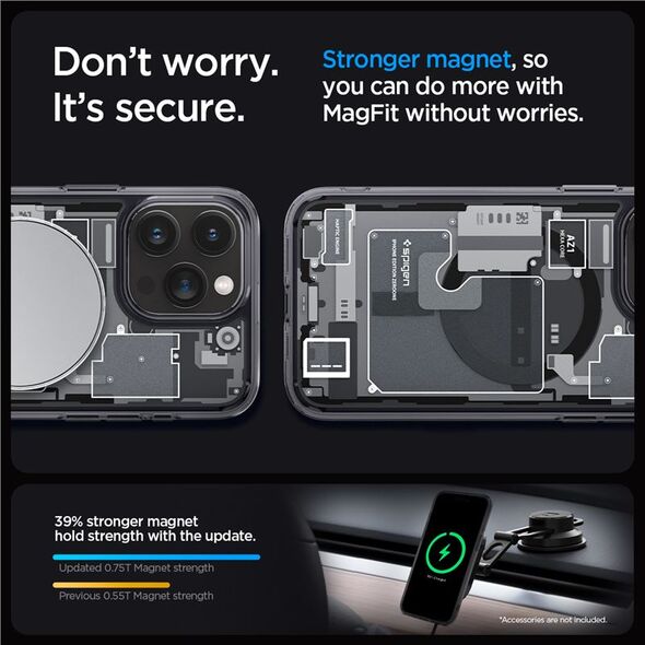 Spigen Spigen Ultra Hybrid MAG iPhone 15 Pro 6.1" Magsafe zero one ACS06721