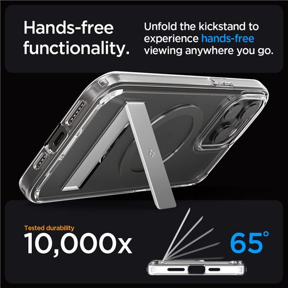 Spigen Spigen Ultra Hybrid S MagSafe, γραφίτης - iPhone 15 Pro