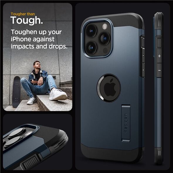 Spigen Spigen Tough Armor MagSafe, metal slate - iPhone 15 Pro