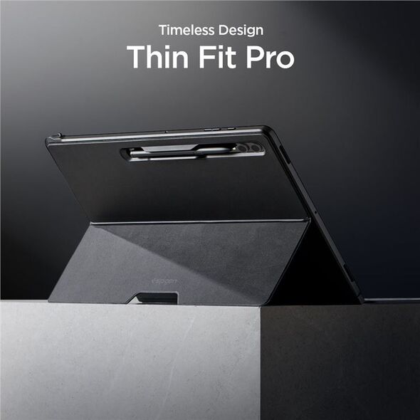 Θήκη tablet Spigen Spigen Thin Fit Pro, μαύρη - Samsung Galaxy Tab S9 Ultra/Tab S8 Ultra 13221306 8809896751483
