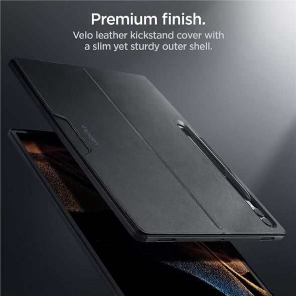 Θήκη tablet Spigen Spigen Thin Fit Pro, μαύρη - Samsung Galaxy Tab S9 Ultra/Tab S8 Ultra 13221306 8809896751483