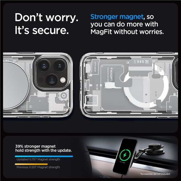 Spigen Spigen Ultra Hybrid MagSafe, zero one white - iPhone 15 Pro Max