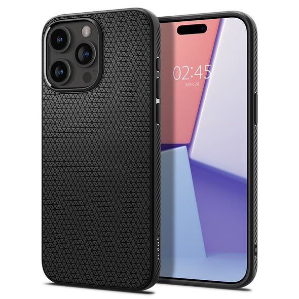 Spigen Spigen Liquid Air iPhone 15 Pro 6.1" μαύρο/matte black ACS06704
