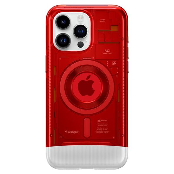 Spigen Spigen Classic C1 MagSafe, ruby - iPhone 15 Pro