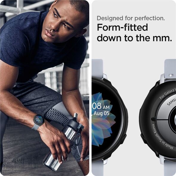Spigen Spigen Liquid Air Galaxy Watch Active 2 (40MM) Ματ Μαύρο καθολικό