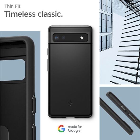 Spigen SPIGEN THIN FIT GOOGLE PIXEL 6A BLACK