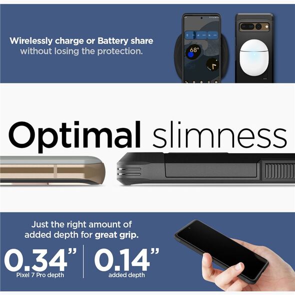Spigen Spigen Tough Armor θήκη για Google Pixel 7 Pro μαύρο