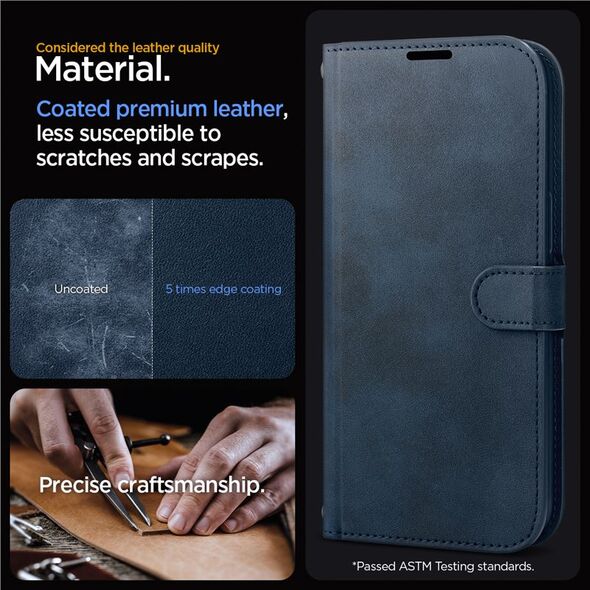 Spigen Spigen Wallet S Pro, navy - iPhone 15 Pro Max 13168601 8809896749558