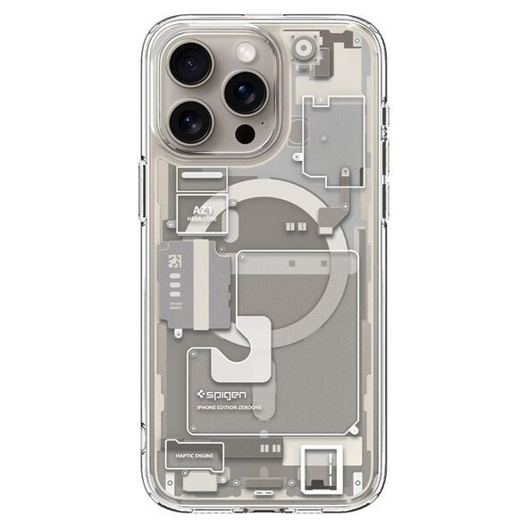 Spigen Spigen Ultra Hybrid MagSafe, zero one natural titanium - iPhone 15 Pro Max
