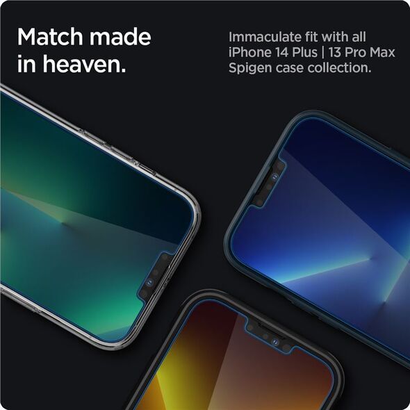 Spigen Tempered Glass Spigen GLAS.tR ez Fit Apple iPhone 13 Pro Max