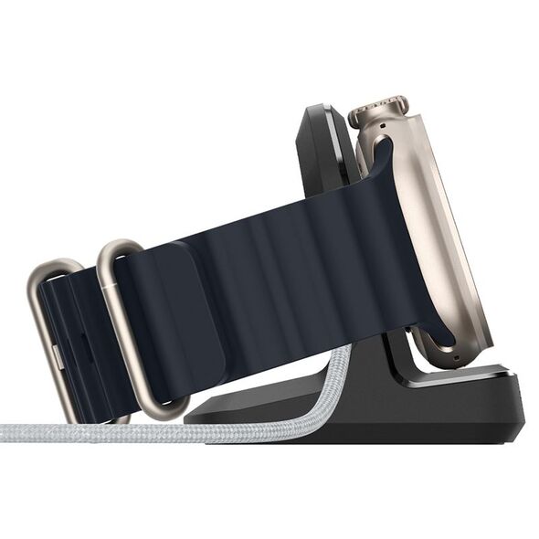 Spigen Spigen Rugged Armor Stand, μαύρο - Apple Watch