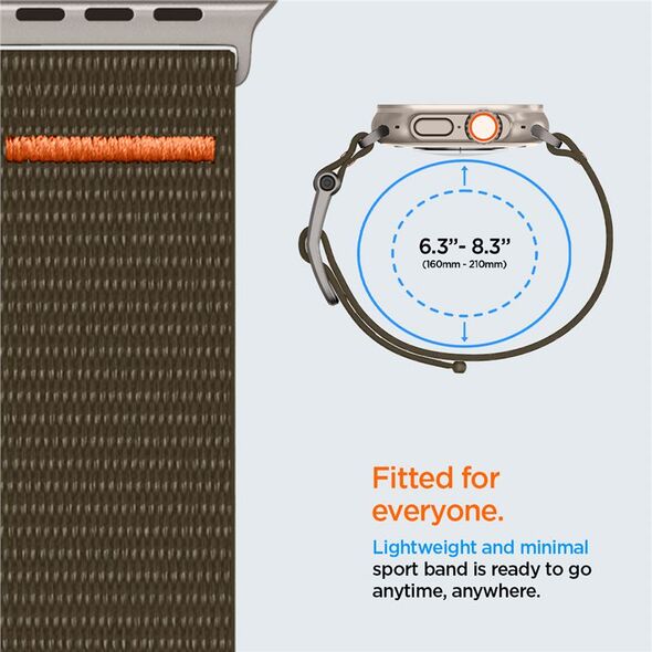 Spigen Spigen DuraPro Flex Ultra Band, khaki - Apple Watch 49mm/45mm/44mm/42mm