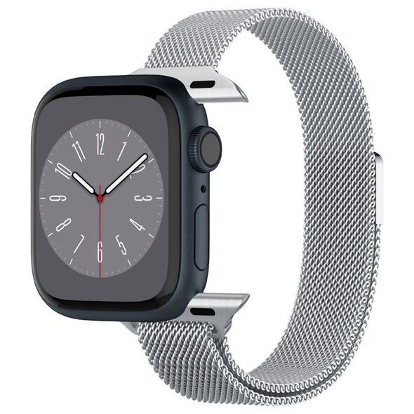 Spigen Spigen Metal Fit, ασημί - Apple Watch 41mm/40mm/38mm 13186172 8809896751568