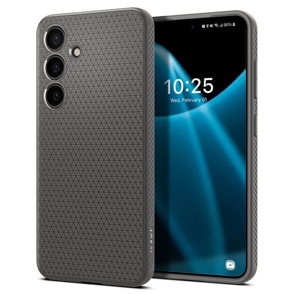 Spigen Spigen Liquid Air, granite gray - Samsung Galaxy S24
