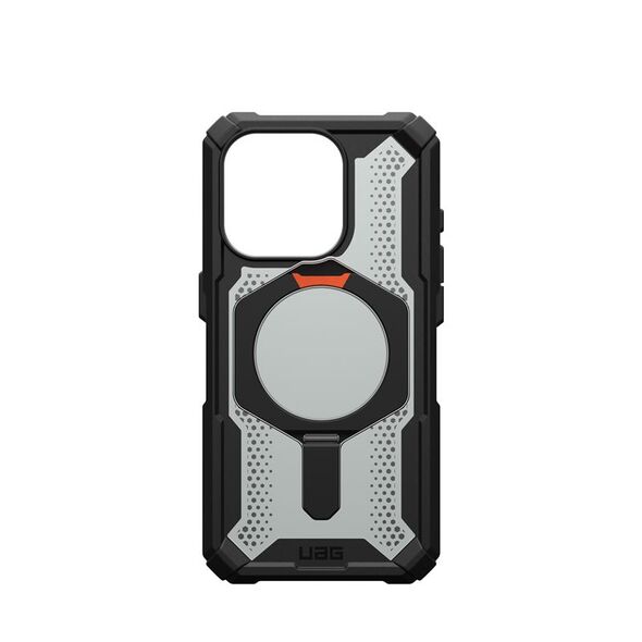 UAG UAG Plasma XTE Kickstand - προστατευτική θήκη για iPhone 15 Pro συμβατή με MagSafe (μαύρο πορτοκαλί)