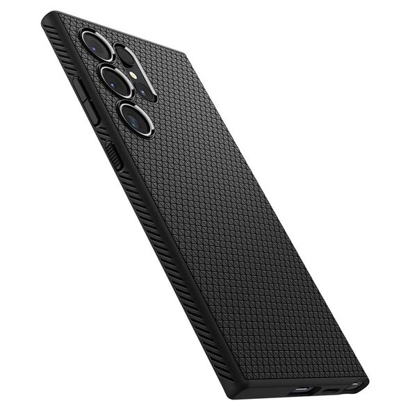 Spigen Spigen Liquid Air, μαύρο ματ - Samsung Galaxy S24 Ultra