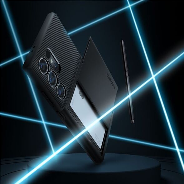 Spigen Spigen Slim Armor CS, μαύρο - Samsung Galaxy S24 Ultra