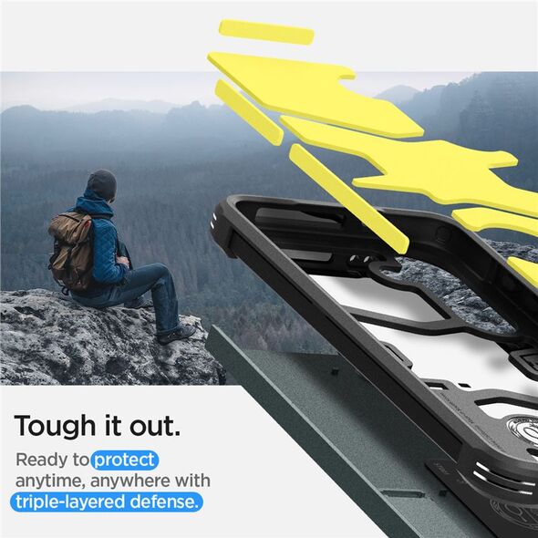 Spigen Θήκη Tough Armor Abyss green - Samsung Galaxy S24