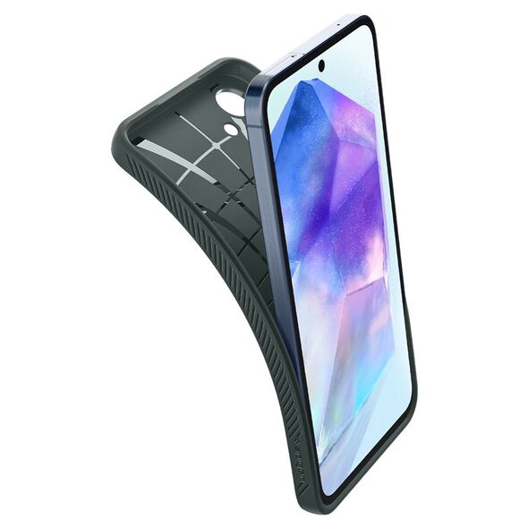Spigen Spigen Liquid Air, abyss green - Samsung Galaxy A55