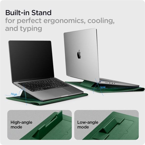 Θήκη Spigen Spigen Valentinus S Laptop Sleeve, jeju green - 16"