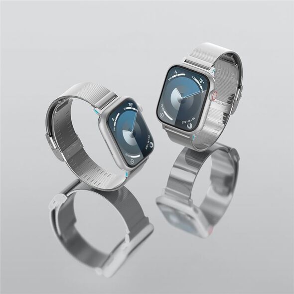 Spigen Spigen Sleek Link, ασημί - Apple Watch 49mm/45mm/44mm/42mm