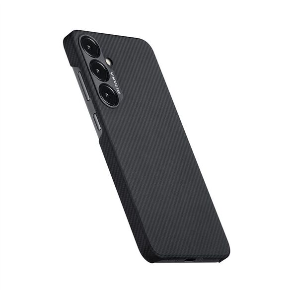 Θήκη Pitaka MagEZ 4, μαύρο/γκρι - Samsung Galaxy S24+