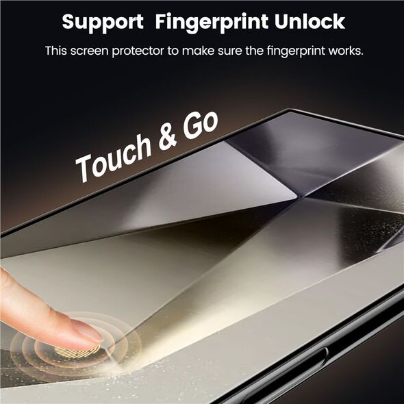 MOBILE ORIGIN Προστατευτικό γυαλί με εφαρμογέα 2 τεμ. - Samsung Galaxy S24+