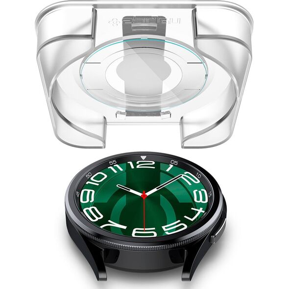 Spigen Glass tR EZ Fit 2 Pack - Samsung Galaxy Watch6 Classic 47mm