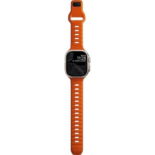 Nomad Nomad Sport Strap M/L, πορτοκαλί - AW Ultra 2/1 (49mm) 9/8/7 (45mm)/6/SE/5/4 (44mm)/3/2/1 (42mm)