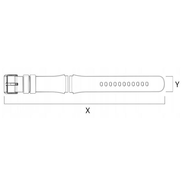 NOMAD Rocky Point Band Atlantic Connector Μαύρο 49mm / 46mm / 45mm
