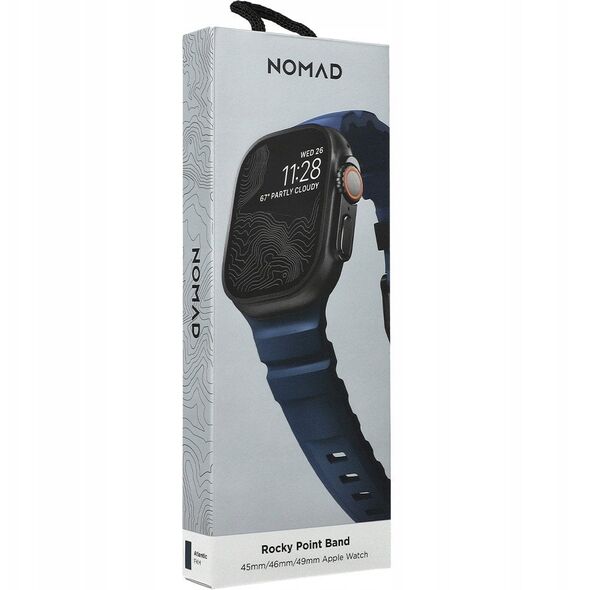 NOMAD Rocky Point Band Atlantic Connector Μαύρο 49mm / 46mm / 45mm