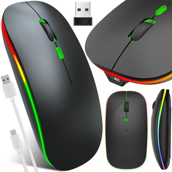 PS LTC Ασύρματο οπτικό ποντίκι, bluetooth, φωτισμός RGB
