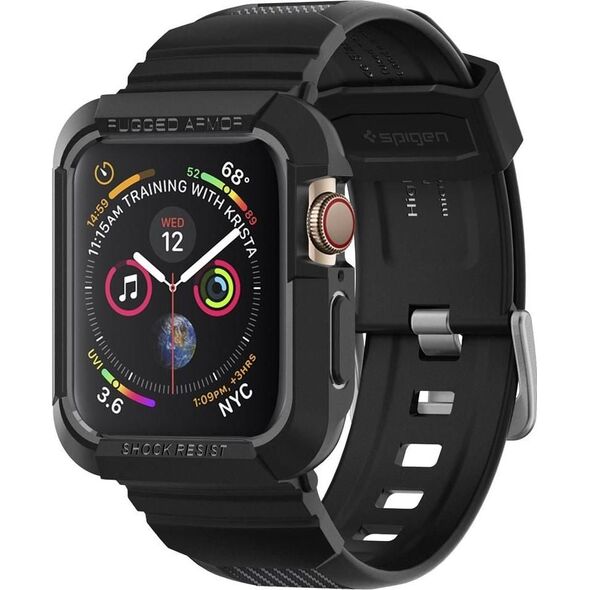 Spigen SPIGEN RUGGED ARMOR ”PRO” APPLE WATCH 4 (44MM) BLACK καθολικός