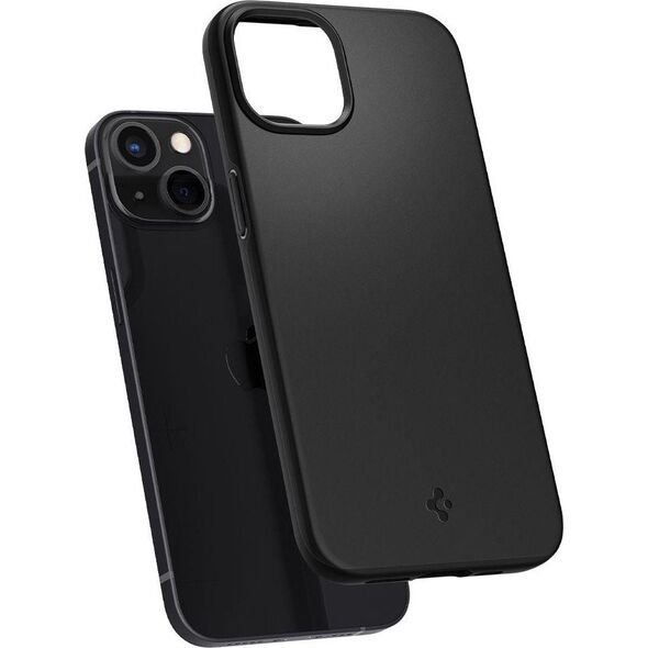Spigen Θήκη Spigen Thin Fit Apple iPhone 13 Μαύρο