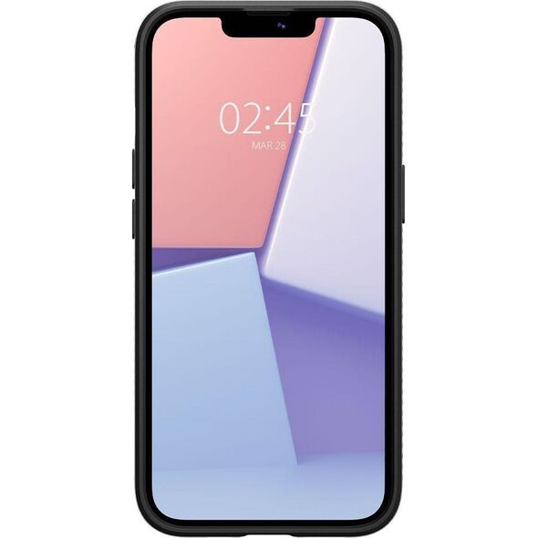 Spigen Θήκη Spigen Liquid Air Apple iPhone 13 Μαύρο Ματ