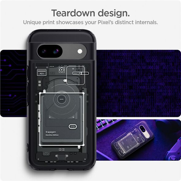Spigen Spigen Ultra Hybrid, zero one - Google Pixel 8a