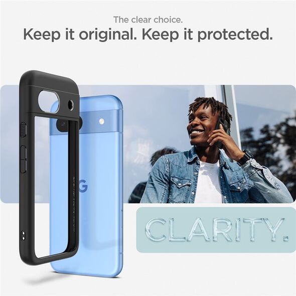 Spigen Spigen Ultra Hybrid, matte black - Google Pixel 8a